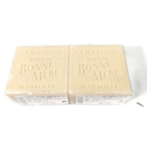 L'Occitane Savon Bonne Mere Extra Pure Milk Soap 100G X 2 NEW - Picture 1 of 6